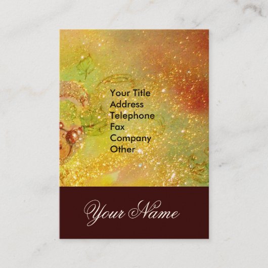 GARDEN VAN DE VERLORENDE SCHADOWS - STAR DUST MONO VISITEKAARTJE (Voorkant)