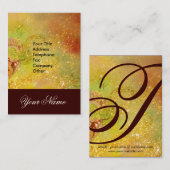 GARDEN VAN DE VERLORENDE SCHADOWS - STAR DUST MONO VISITEKAARTJE (Voorkant / Achterkant)