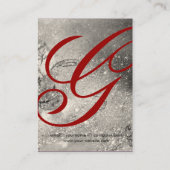 GARDEN VAN DE VERLORENDE SCHADOWS - STAR DUST MONO VISITEKAARTJE (Achterkant)