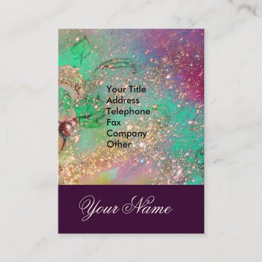 GARDEN VAN DE VERLORENDE SCHADOWS - STAR DUST MONO VISITEKAARTJE (Voorkant)