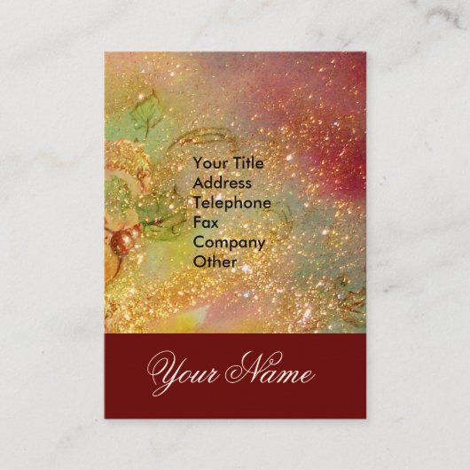 GARDEN VAN DE VERLORENDE SCHADOWS - STAR DUST MONO VISITEKAARTJE (Voorkant)