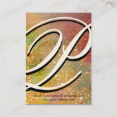 GARDEN VAN DE VERLORENDE SCHADOWS - STAR DUST MONO VISITEKAARTJE (Achterkant)