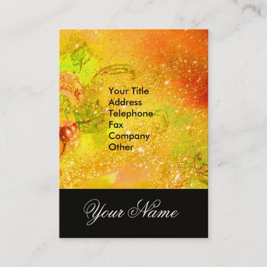 GARDEN VAN DE VERLORENDE SCHADOWS - STAR DUST MONO VISITEKAARTJE (Voorkant)