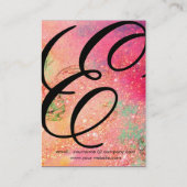 GARDEN VAN DE VERLORENDE SCHADOWS - STAR DUST MONO VISITEKAARTJE (Achterkant)