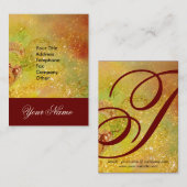 GARDEN VAN DE VERLORENDE SCHADOWS - STAR DUST MONO VISITEKAARTJE (Voorkant / Achterkant)