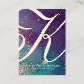 GARDEN VAN DE VERLORENDE SCHADOWS - STAR DUST MONO VISITEKAARTJE (Achterkant)