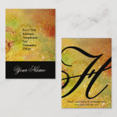 GARDEN VAN DE VERLORENDE SCHADOWS - STAR DUST MONO VISITEKAARTJE (Voorkant / Achterkant)