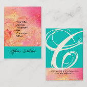 GARDEN VAN DE VERLORENDE SCHADOWS STAR DUST MONOGR VISITEKAARTJE (Voorkant / Achterkant)