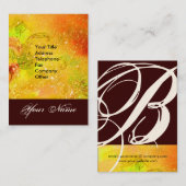 GARDEN VAN DE VERLORENDE SCHADOWS STAR DUST MONOGR VISITEKAARTJE (Voorkant / Achterkant)