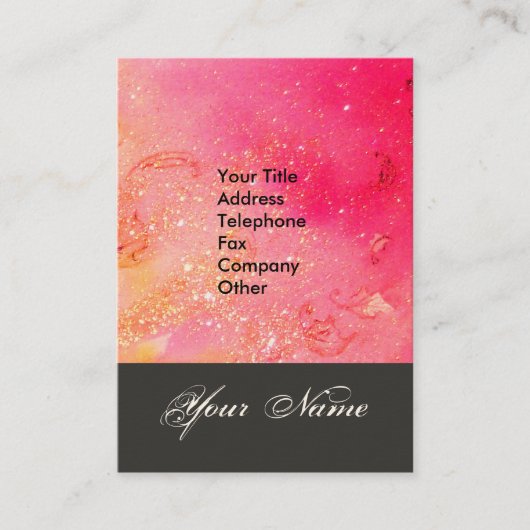 GARDEN VAN DE VERLORENDE SCHADOWS STAR DUST MONOGR VISITEKAARTJE (Voorkant)