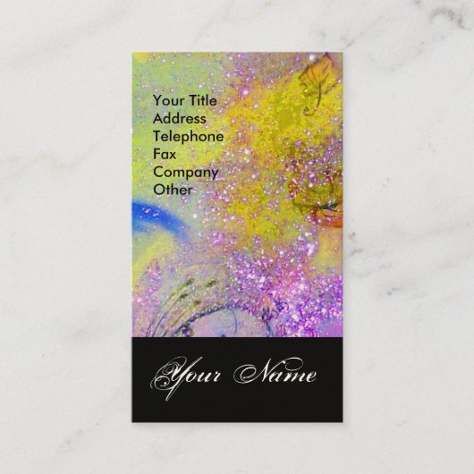 GARDEN VAN DE VERLORENDE SCHADOWS STAR DUST MONOGR VISITEKAARTJE (Voorkant)