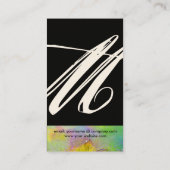 GARDEN VAN DE VERLORENDE SCHADOWS STAR DUST MONOGR VISITEKAARTJE (Achterkant)