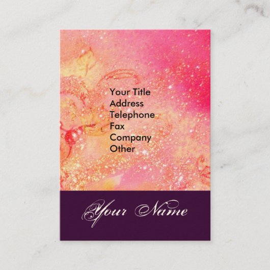 GARDEN VAN DE VERLORENDE SCHADOWS STAR DUST MONOGR VISITEKAARTJE (Voorkant)