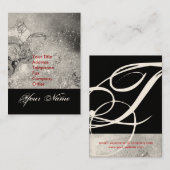 GARDEN VAN DE VERLORENDE SCHADOWS STAR DUST MONOGR VISITEKAARTJE (Voorkant / Achterkant)