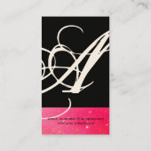 GARDEN VAN DE VERLORENDE SCHADOWS STAR DUST MONOGR VISITEKAARTJE (Achterkant)