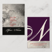 GARDEN VAN DE VERLORENDE SCHADOWS STAR DUST MONOGR VISITEKAARTJE (Voorkant / Achterkant)