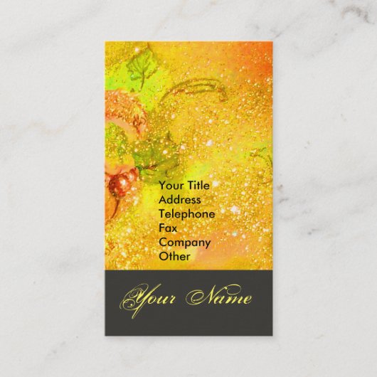 GARDEN VAN DE VERLORENDE SCHADOWS STAR DUST MONOGR VISITEKAARTJE (Voorkant)