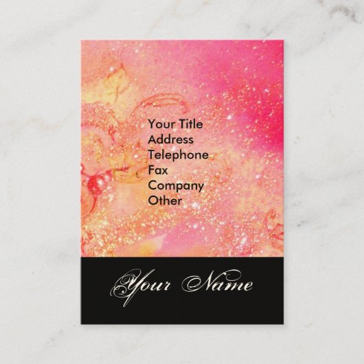 GARDEN VAN DE VERLORENDE SCHADOWS STAR DUST MONOGR VISITEKAARTJE (Voorkant)