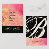 GARDEN VAN DE VERLORENDE SCHADOWS STAR DUST MONOGR VISITEKAARTJE (Voorkant / Achterkant)