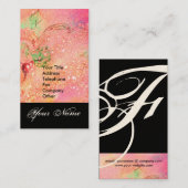 GARDEN VAN DE VERLORENDE SCHADOWS STAR DUST MONOGR VISITEKAARTJE (Voorkant / Achterkant)