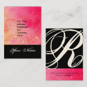 GARDEN VAN DE VERLORENDE SCHADOWS STAR DUST MONOGR VISITEKAARTJE (Voorkant / Achterkant)