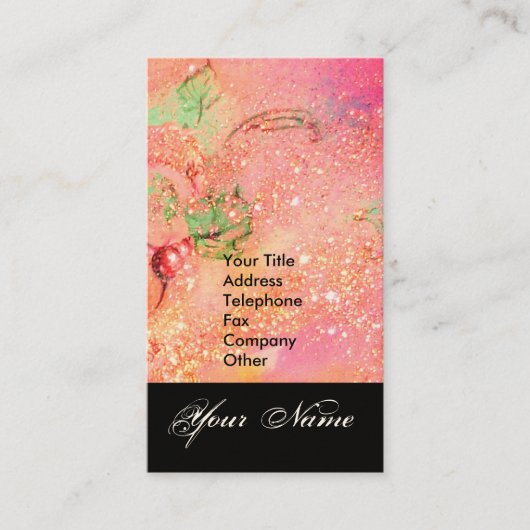 GARDEN VAN DE VERLORENDE SCHADOWS STAR DUST MONOGR VISITEKAARTJE (Voorkant)