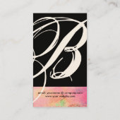 GARDEN VAN DE VERLORENDE SCHADOWS STAR DUST MONOGR VISITEKAARTJE (Achterkant)