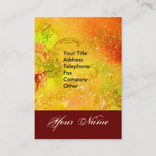 GARDEN VAN DE VERLORENDE SCHADOWS STAR DUST MONOGR VISITEKAARTJE (Voorkant)