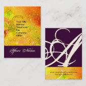 GARDEN VAN DE VERLORENDE SCHADOWS STAR DUST MONOGR VISITEKAARTJE (Voorkant / Achterkant)