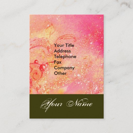 GARDEN VAN DE VERLORENDE SCHADOWS STAR DUST MONOGR VISITEKAARTJE (Voorkant)