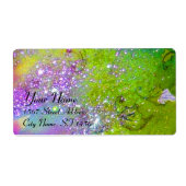 GARDEN VAN DE VERLORENDE SCHADOWS, violet groen ge Etiket (Voorkant)