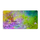 GARDEN VAN DE VERLORENDE SCHADOWS, violet groen ge Etiket (Voorkant)