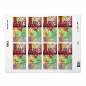 GARDEN VAN DE VERLORENDE SCHADOWS / VRIJ EN BUTTER ETIKET (Full Sheet)