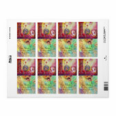 GARDEN VAN DE VERLORENDE SCHADOWS / VRIJ EN BUTTER ETIKET (Full Sheet)