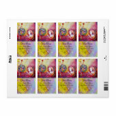 GARDEN VAN DE VERLORENDE SCHADOWS / VRIJ EN BUTTER ETIKET (Full Sheet)