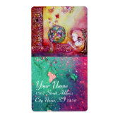 GARDEN VAN DE VERLORENDE SCHADOWS / VRIJ EN BUTTER ETIKET (Voorkant)