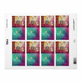 GARDEN VAN DE VERLORENDE SCHADOWS / VRIJ EN BUTTER ETIKET (Full Sheet)