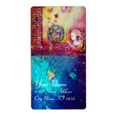 GARDEN VAN DE VERLORENDE SCHADOWS / VRIJ EN BUTTER ETIKET (Voorkant)