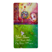 GARDEN VAN DE VERLORENDE SCHADOWS / VRIJ EN BUTTER ETIKET (Voorkant)