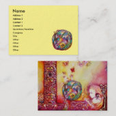 GARDEN VAN DE VERLORENDE SCHADOWS / VRIJ EN BUTTER VISITEKAARTJE (Voorkant / Achterkant)