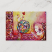 GARDEN VAN DE VERLORENDE SCHADOWS - VRIJ EN BUTTER VISITEKAARTJE (Achterkant)