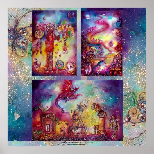 GARDEN VAN DE VERLORENDE SCHADUWEN, kolossale groo Poster (Voorkant)