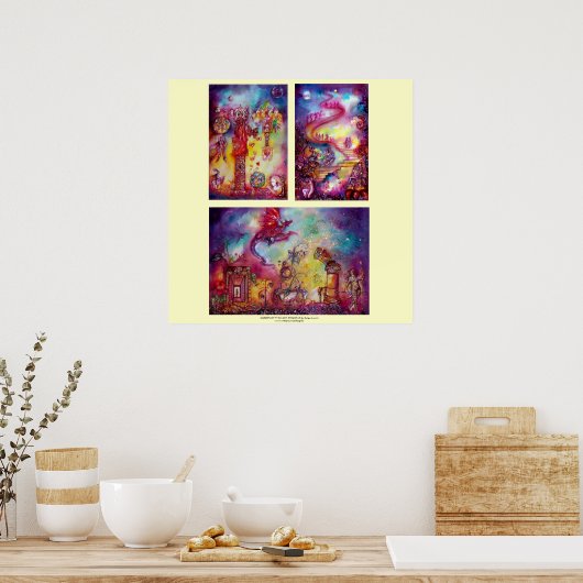 GARDEN VAN DE VERLORENDE SCHADUWEN, kolossale groo Poster (Keuken)