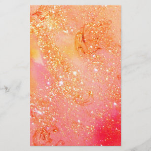 GARDEN VAN DE VERLORENDE SCHADUWEN, roze goud Briefpapier