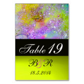 GARDEN VAN DE VERLORENDE SCHADUWEN Roze Paars Geel Kaart (Achterkant)