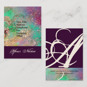 GARDEN VAN DE VERLORENDE SCHADUWMONOGRAM 1 VISITEKAARTJE