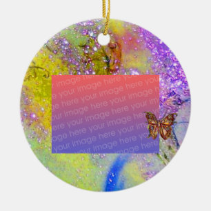 GARDEN VAN HET VERLOREN Paarse fotosjabloon VAN SH Keramisch Ornament