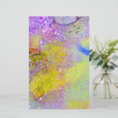 GARDEN VAN HET VERLOREN SHADOWS blauw vioolgoud Briefpapier (Staand voorkant)