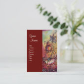 GARDEN VAN HET VERLORENDE SCHADOWS - BUTTERFLY-PLA VISITEKAARTJE (Staand voorkant)