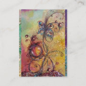 GARDEN VAN HET VERLORENDE SCHADOWS - BUTTERFLY-PLA VISITEKAARTJE (Achterkant)